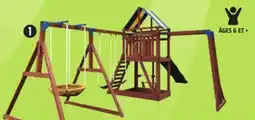 Canadian Tire Sportspower Grand Mesa Wooden Swing Play Centre offer