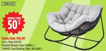 Canadian Tire CANVAS Cove Rocking Chair offer