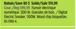 Canadian Tire Bradley Digital Electric Smoker offer