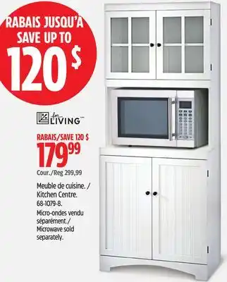 Canadian Tire Kitchen Centre Microwave sold separately offer