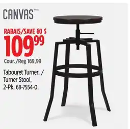 Canadian Tire canvas Turner Stool offer