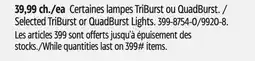 Canadian Tire ASOTV Selected TriBurst or QuadBurst Lights offer