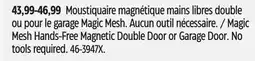 Canadian Tire Magic Mesh Hands-Free Magnetic Double Door or Garage Door offer