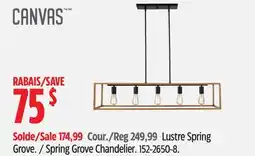 Canadian Tire CANVAS Spring Grove Chandelier offer