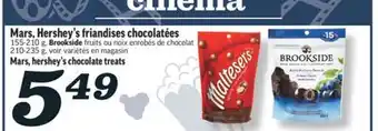 Marché Richelieu MARS, HERSHEY'S FRIANDISES CHOCOLATÉES | MARS, HERSHEY'S CHOCOLATE TREATS offer