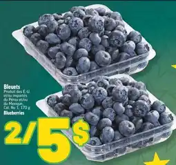 Marché Richelieu BLEUETS | BLUEBERRIES offer