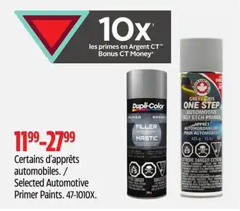 Canadian Tire Dupli-Color Selected Automotive Primer Paints offer