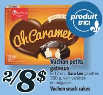 Marché Richelieu VACHON PETITS GÂTEAUX | VACHON SNACK CAKES offer