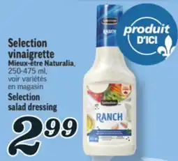 Marché Richelieu VINAIGRETTE MIEUX-ÊTRE NATURALIA SELECTION | SELECTION SALAD DRESSING offer