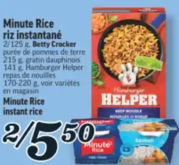 Marché Richelieu RIZ INSTANTANÉ MINUTE RICE | MINUTE RICE INSTANT RICE offer