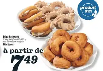 Marché Richelieu MINI BEIGNETS | MINI DONUTS offer