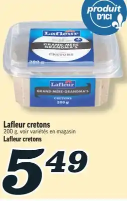 Marché Richelieu CRETONS LAFLEUR | LAFLEUR CRETONS offer