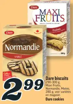 Marché Richelieu BISCUITS DARE | DARE COOKIES offer