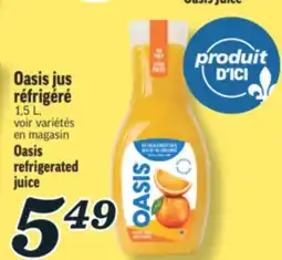 Marché Richelieu JUS RÉFRIGÉRÉ OASIS | OASIS REFRIGERATED JUICE offer