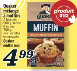 Marché Richelieu MÉLANGE À MUFFINS QUAKER | QUAKER MUFFIN MIX offer