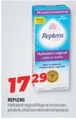 Familiprix REPLENS Vaginal moisturizer offer