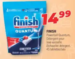 Familiprix FINISH, Powerball Quantum, Dishwasher detergent, 45 tabs offer