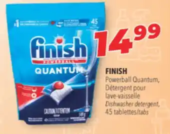 Familiprix FINISH, Powerball Quantum, Dishwasher detergent, 45 tabs offer