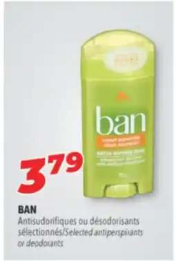 Familiprix Ban sweet surrender antiperspirant deodorant offer