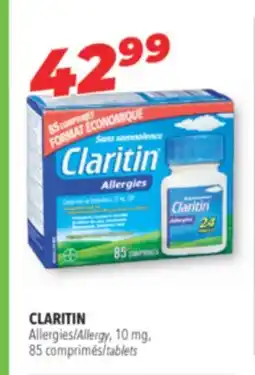 Familiprix CLARITIN Allergy, 10 mg 85 tablets offer