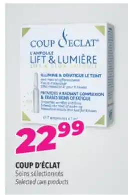 Familiprix COUP D'ÉCLAT Selected care products offer