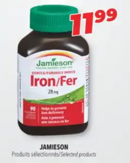 Familiprix Jamieson Iron gentle vegetarian capsules offer