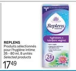 Brunet REPLENS Produits sélectionnés pour l'hygiène intime offer