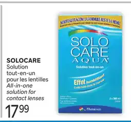 Brunet SOLOCARE Solution tout-en-un pour les lentilles offer