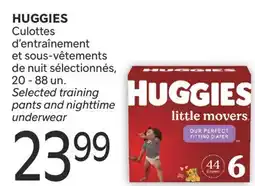 Brunet HUGGIES Culottes d'entraînement et sous-vêtements de nuit sélectionnés offer