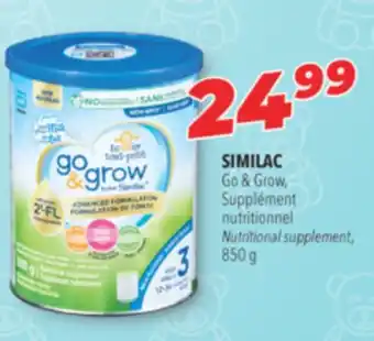 Familiprix SIMILAC Go & Grow Nutritional supplement offer