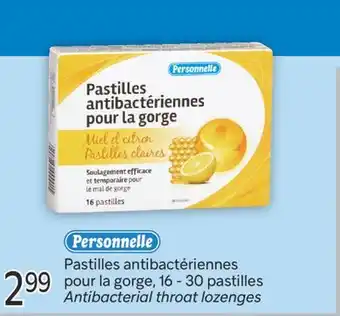 Brunet Personnelle Pastilles antibactériennes pour la gorge offer