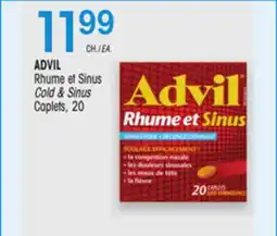 Uniprix ADVIL Rhume et Sinus/Cold & Sinus Caplets offer