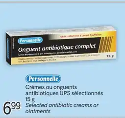 Brunet Personnelle Crèmes ou onguents antibiotiques UPS sélectionnés offer