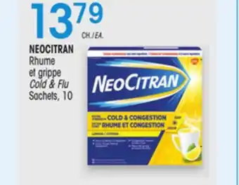 Uniprix NEOCITRAN Rhume et grippe / Cold & Flu Sachets offer