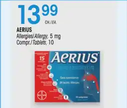 Uniprix AERIUS Allergies/Allergy, Compr./Tablets offer