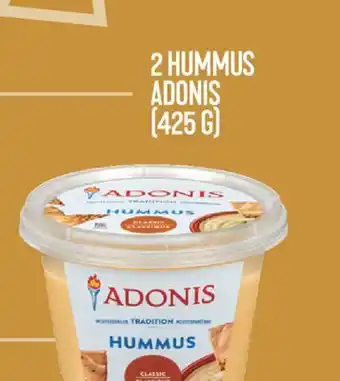 Marché Adonis 2 HUMMUS ADONIS offer