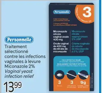 Brunet PERSONNELLE sélectionné contre les infections vaginales à levure Miconazole 2% offer