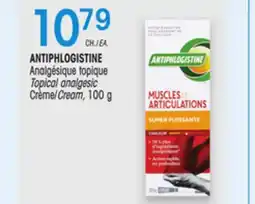 Uniprix ANTIPHLOGISTINE Analgésique topique Crème/Topical analgesic Cream offer