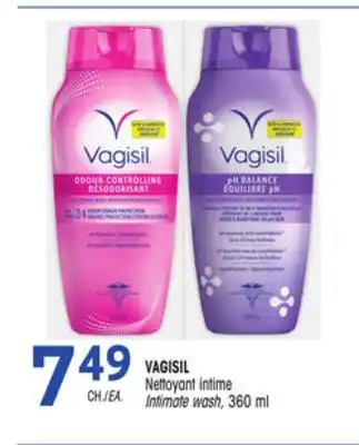 Uniprix VAGISIL Nettoyant intime / Intimate wash offer