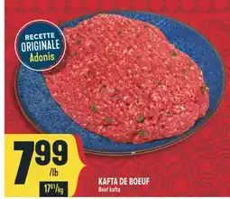 Marché Adonis KAFTA DE BOEUF BEEF KAFTA offer