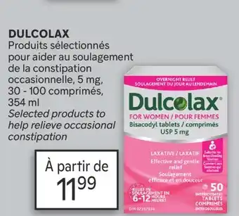 Brunet DULCOLAX Produits sélectionnés pour aider au soulagement de la constipation occasionnelle offer