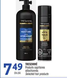 Uniprix TRESEMMÉ Produits capillaires sélectionnés/Selected hair products offer