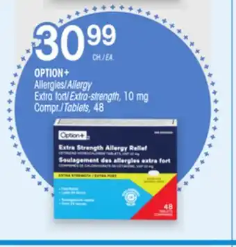 Uniprix OPTION+ Allergies Compr / Allergy Tablets offer