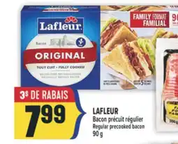 Marché Adonis LAFLEUR Bacon précuit régulier | Regular precooked bacon offer