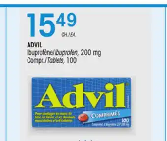 Uniprix ADVIL Ibuprofène/Ibuprofen offer