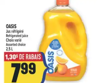 Marché Adonis OASIS Jus réfrigéré offer