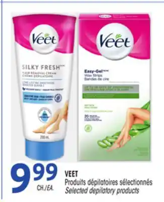 Uniprix VEET Produits dépilatoires sélectionnés / Selected depilatory products offer