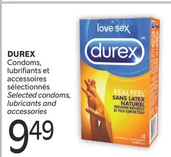 Brunet DUREX Condoms, lubrifiants et accessoires sélectionnés offer