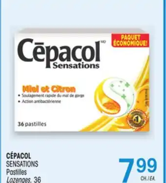 Uniprix CÉPACOL SENSATIONS Pastilles/ Lozenges offer