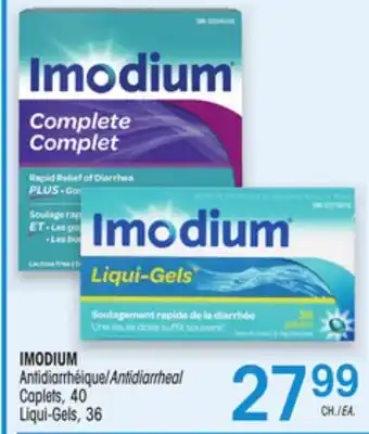 Uniprix IMODIUM Antidiarrhéique/Antidiarrheal offer